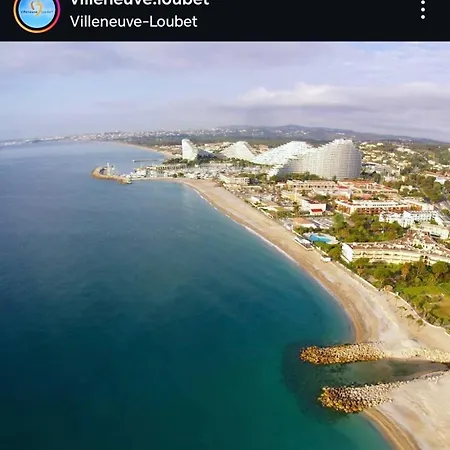 Apartmán Studio Beach Villeneuve-Loubet